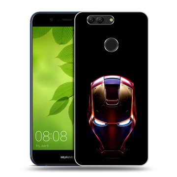 Силиконовый чехол на Huawei Nova 2 Plus с принтом IronMan Железный человек Силиконовый чехол на Huawei Nova 2 Plus с принтом IronMan Железный человек