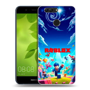 Силиконовый чехол на Huawei Nova 2 Plus с принтом Roblox Роблокс Силиконовый чехол на Huawei Nova 2 Plus с принтом Roblox Роблокс