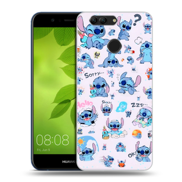 Силиконовый чехол на Huawei Nova 2 Plus с принтом Лило и Стич