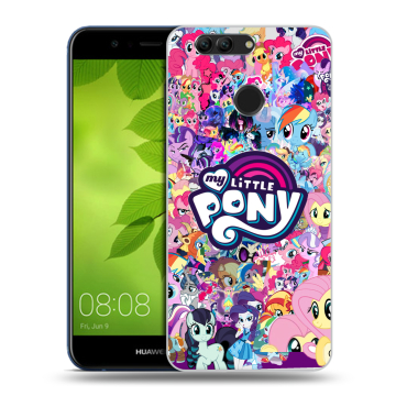 Силиконовый чехол на Huawei Nova 2 Plus с принтом My little pony Дружба чудо Силиконовый чехол на Huawei Nova 2 Plus с принтом My little pony Дружба чудо
