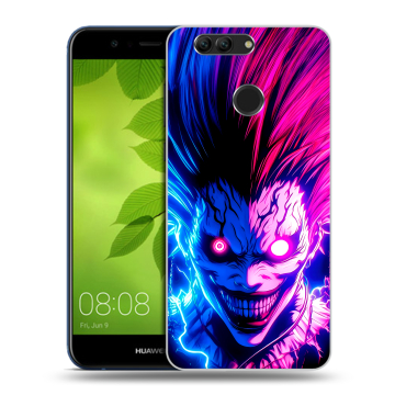 Силиконовый чехол на Huawei Nova 2 Plus с принтом Death note Тетрадь смерти