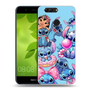 Силиконовый чехол на Huawei Nova 2 Plus с принтом Лило и Стич