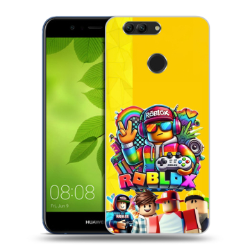 Силиконовый чехол на Huawei Nova 2 Plus с принтом Roblox Роблокс Силиконовый чехол на Huawei Nova 2 Plus с принтом Roblox Роблокс