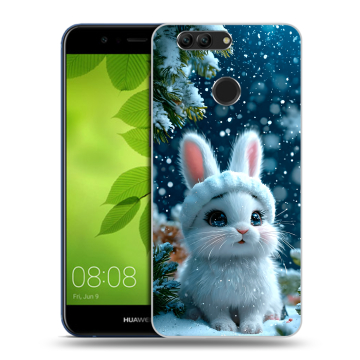 Силиконовый чехол на Huawei Nova 2 Plus с принтом Новый год