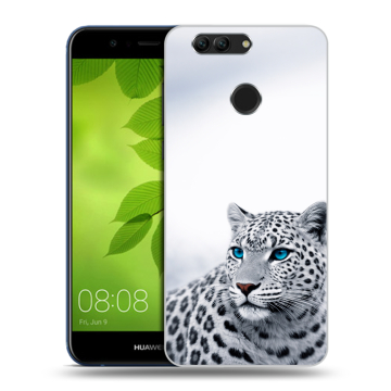 Силиконовый чехол на Huawei Nova 2 Plus с принтом женский