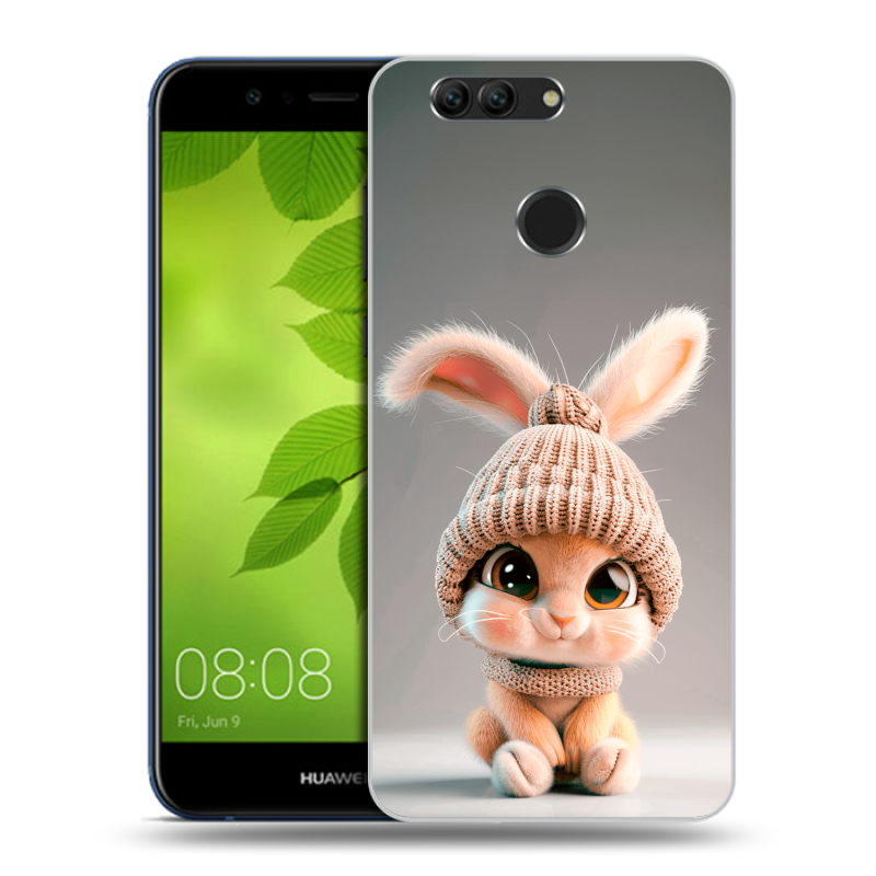 Силиконовый чехол на Huawei Nova 2 Plus с принтом Кролик Силиконовый чехол на Huawei Nova 2 Plus с принтом Кролик