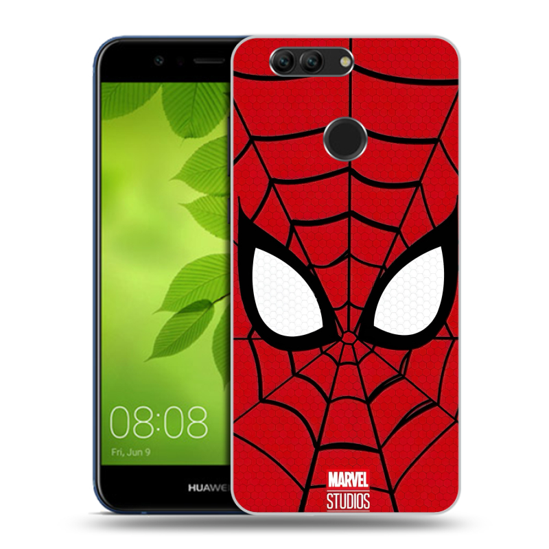 Пластиковый чехол на Huawei Nova 2 Plus с принтом человек паук spiderman Пластиковый чехол на Huawei Nova 2 Plus с принтом человек паук spiderman