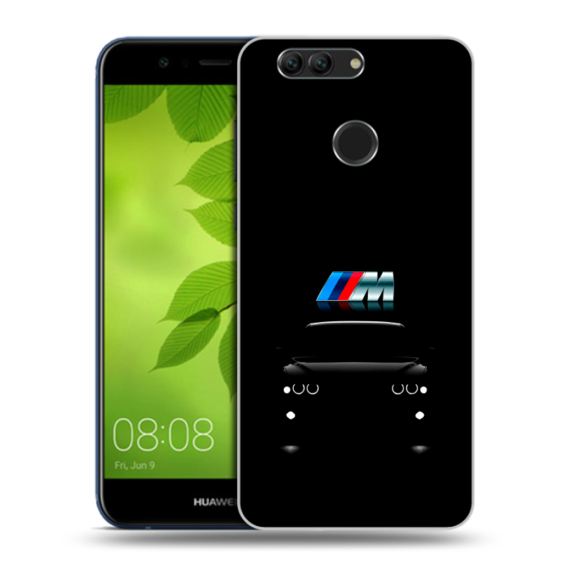 Силиконовый чехол на Huawei Nova 2 Plus с принтом БМВ BMW Силиконовый чехол на Huawei Nova 2 Plus с принтом БМВ BMW