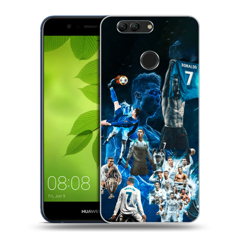 Силиконовый чехол на Huawei Nova 2 Plus с принтом Реал Роналдо Силиконовый чехол на Huawei Nova 2 Plus с принтом Реал Роналдо