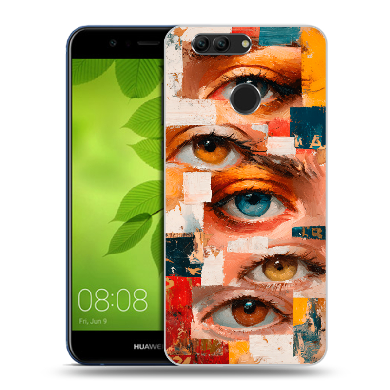 Пластиковый чехол на Huawei Nova 2 Plus с принтом Модный принт Пластиковый чехол на Huawei Nova 2 Plus с принтом Модный принт