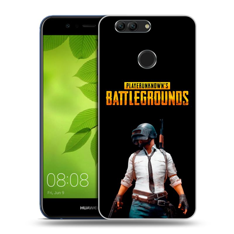 Силиконовый чехол на Huawei Nova 2 Plus с принтом PUGB ПАГБ Силиконовый чехол на Huawei Nova 2 Plus с принтом PUGB ПАГБ