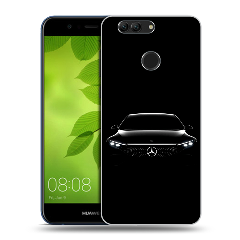 Пластиковый чехол на Huawei Nova 2 Plus с принтом Mercedes Мерседес Пластиковый чехол на Huawei Nova 2 Plus с принтом Mercedes Мерседес