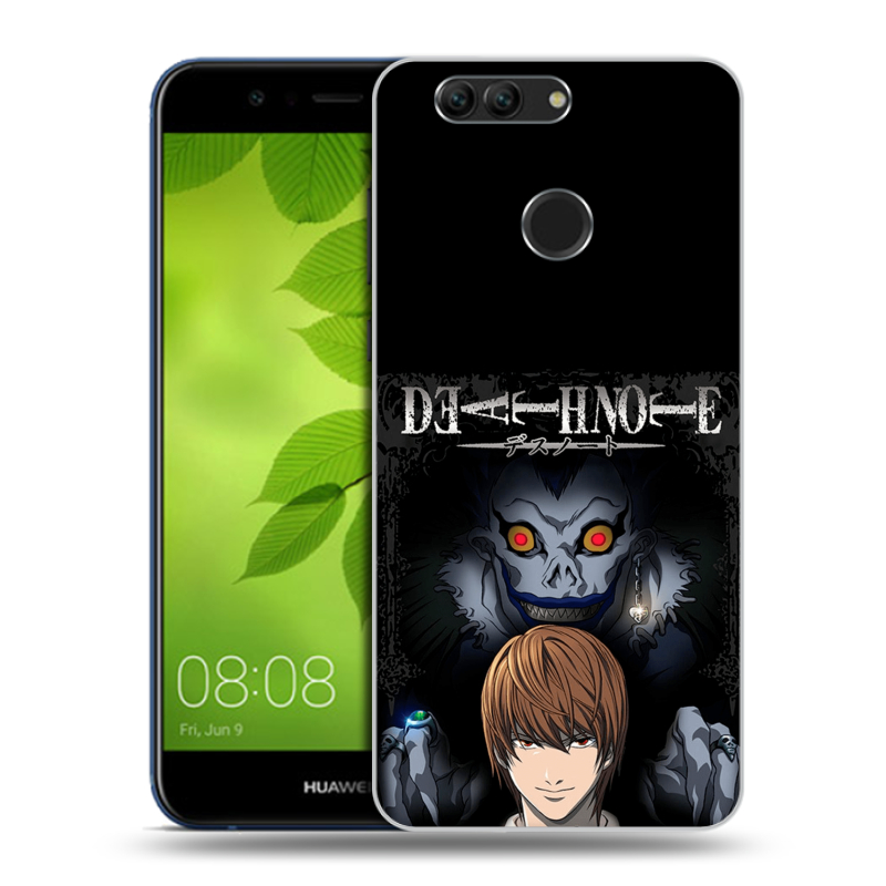 Силиконовый чехол на Huawei Nova 2 Plus с принтом Death note Тетрадь смерти Силиконовый чехол на Huawei Nova 2 Plus с принтом Death note Тетрадь смерти