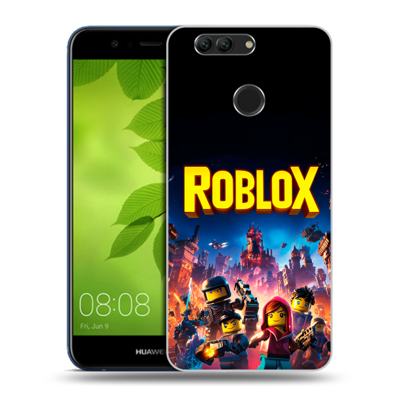 Пластиковый чехол на Huawei Nova 2 Plus с принтом Roblox Роблокс Пластиковый чехол на Huawei Nova 2 Plus с принтом Roblox Роблокс