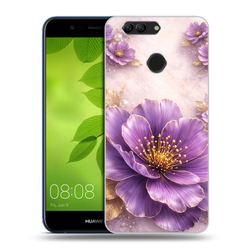Силиконовый чехол на Huawei Nova 2 Plus с принтом женский Силиконовый чехол на Huawei Nova 2 Plus с принтом женский