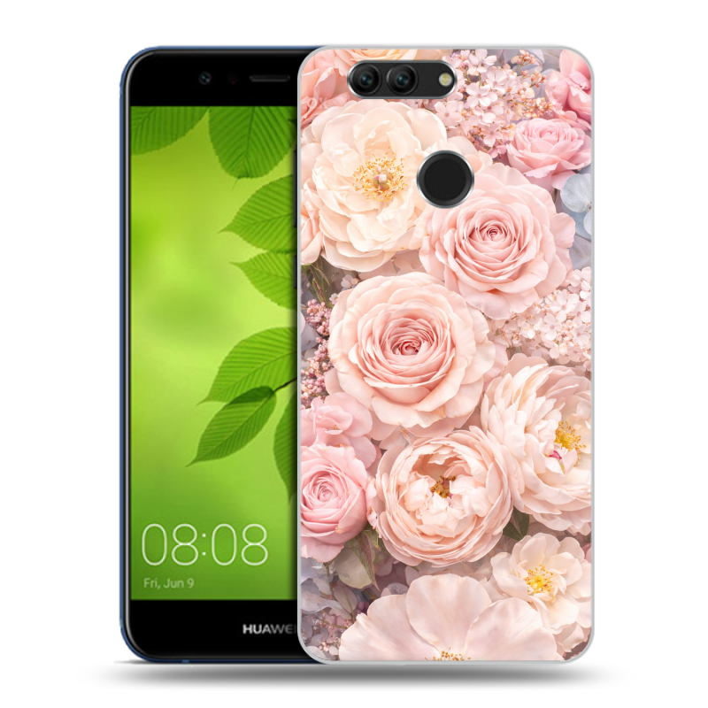 Пластиковый чехол на Huawei Nova 2 Plus с принтом женский Пластиковый чехол на Huawei Nova 2 Plus с принтом женский