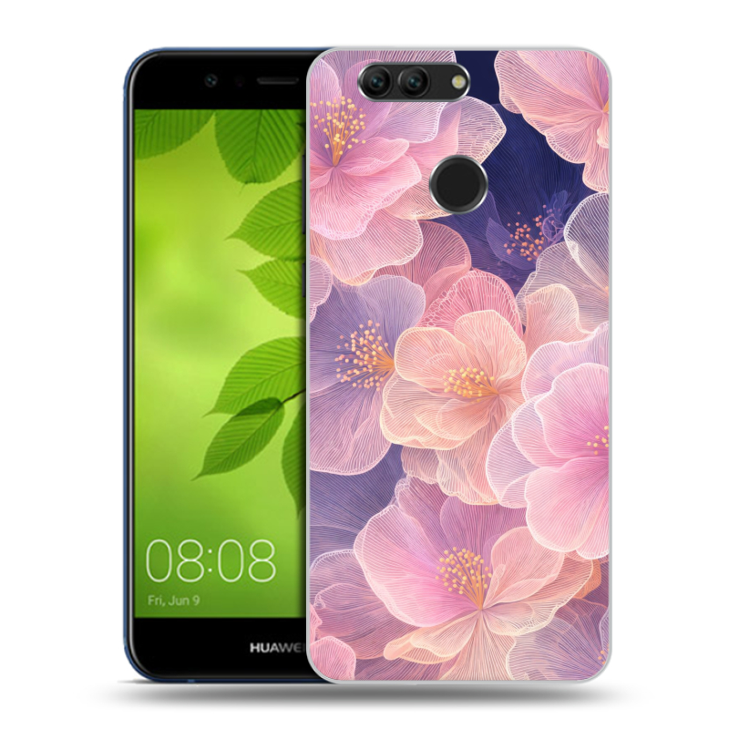Силиконовый чехол на Huawei Nova 2 Plus с принтом женский Силиконовый чехол на Huawei Nova 2 Plus с принтом женский