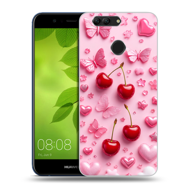 Пластиковый чехол на Huawei Nova 2 Plus с принтом для девочек Пластиковый чехол на Huawei Nova 2 Plus с принтом для девочек