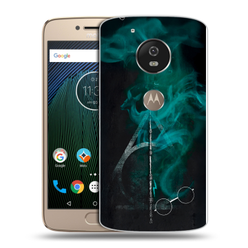 Силиконовый чехол на Motorola Moto G5s с принтом Гарри Поттер Harry Potter