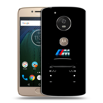 Силиконовый чехол на Motorola Moto G5s с принтом БМВ BMW