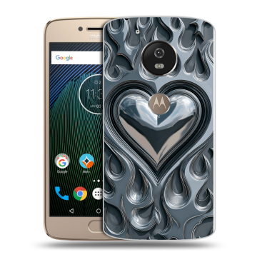 Силиконовый чехол на Motorola Moto G5s с принтом Y2K