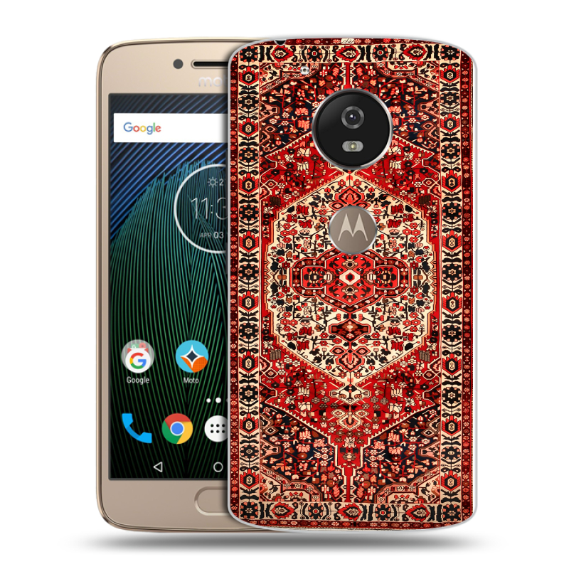 Силиконовый чехол на Motorola Moto G5s с принтом Ковер Силиконовый чехол на Motorola Moto G5s с принтом Ковер