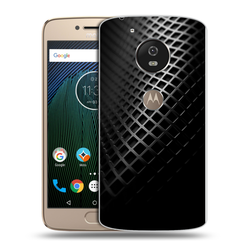 Пластиковый чехол на Motorola Moto G5s с принтом Текстура металла Пластиковый чехол на Motorola Moto G5s с принтом Текстура металла