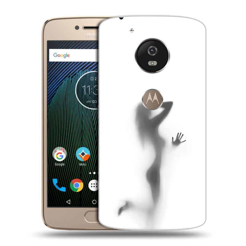 Силиконовый чехол на Motorola Moto G5s с принтом Силуэт Силиконовый чехол на Motorola Moto G5s с принтом Силуэт