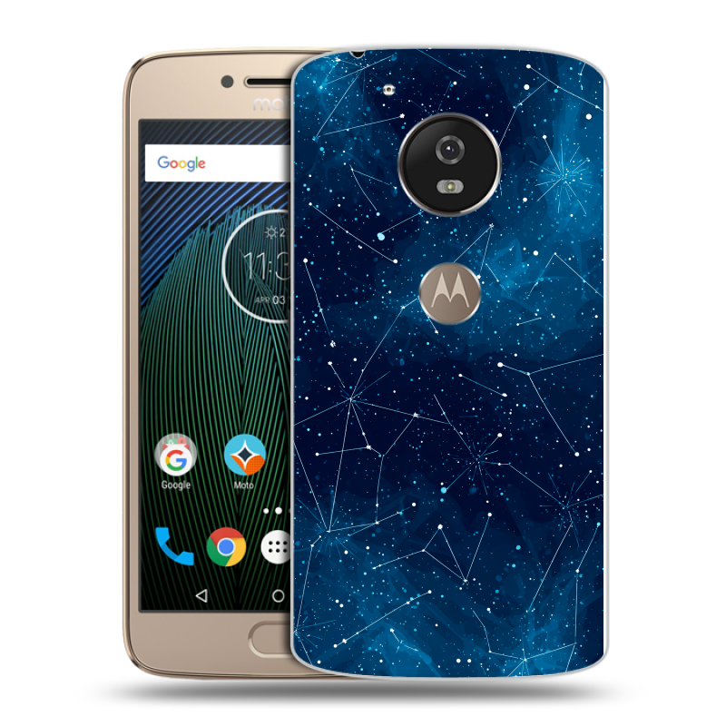 Пластиковый чехол на Motorola Moto G5s с принтом Космос звезды Пластиковый чехол на Motorola Moto G5s с принтом Космос звезды
