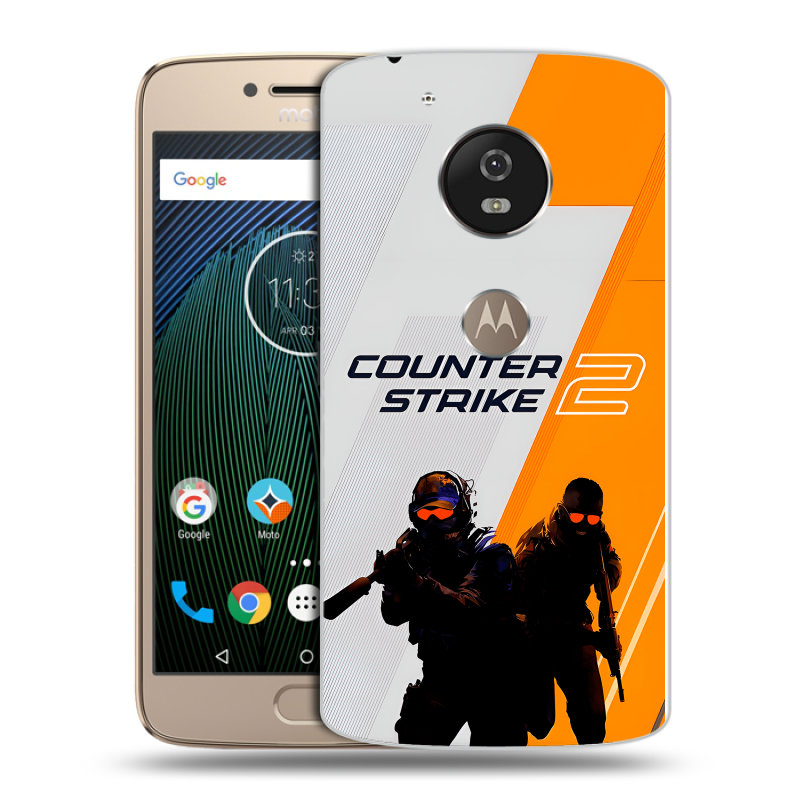 Пластиковый чехол на Motorola Moto G5s с принтом Counter Strike Пластиковый чехол на Motorola Moto G5s с принтом Counter Strike