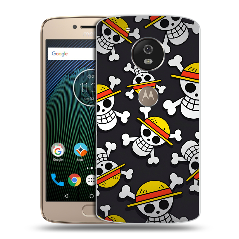 Силиконовый чехол на Motorola Moto G5s с принтом One Piece Ван Пис Силиконовый чехол на Motorola Moto G5s с принтом One Piece Ван Пис