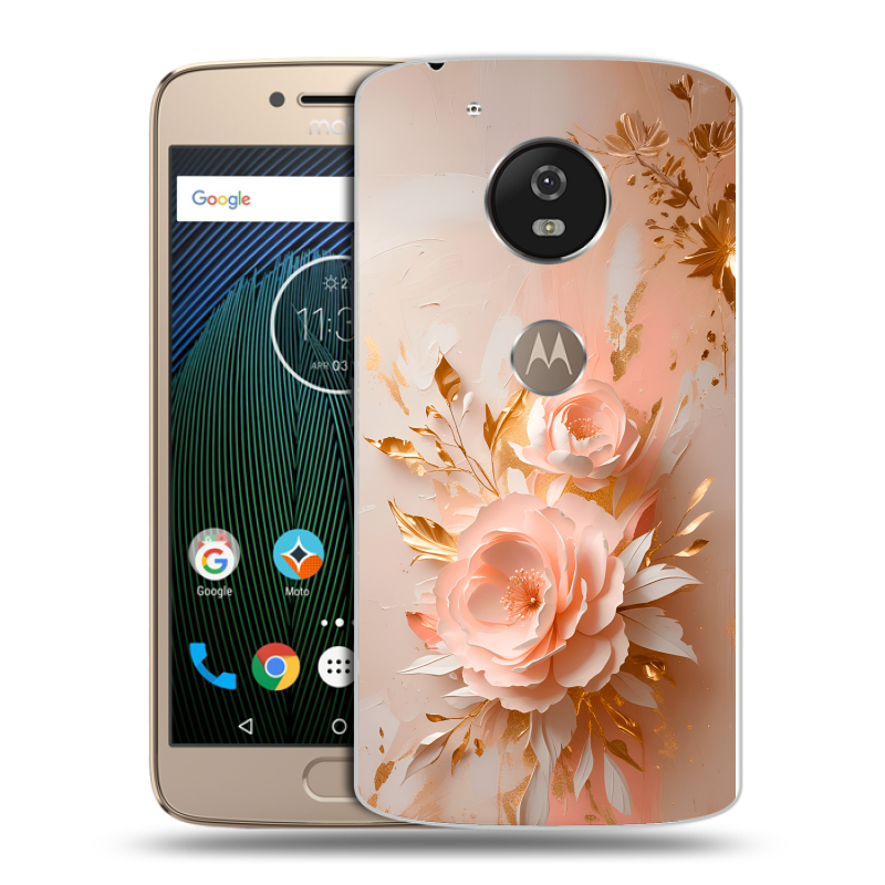 Пластиковый чехол на Motorola Moto G5s с принтом женский Пластиковый чехол на Motorola Moto G5s с принтом женский