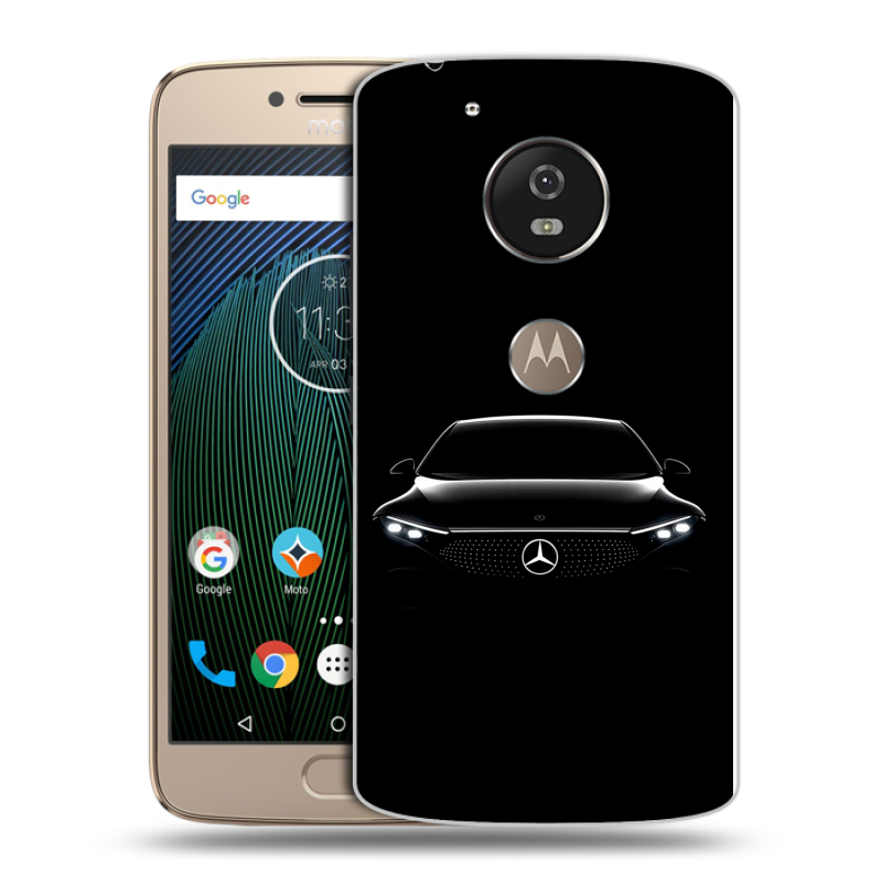 Силиконовый чехол на Motorola Moto G5s с принтом Mercedes Мерседес Силиконовый чехол на Motorola Moto G5s с принтом Mercedes Мерседес