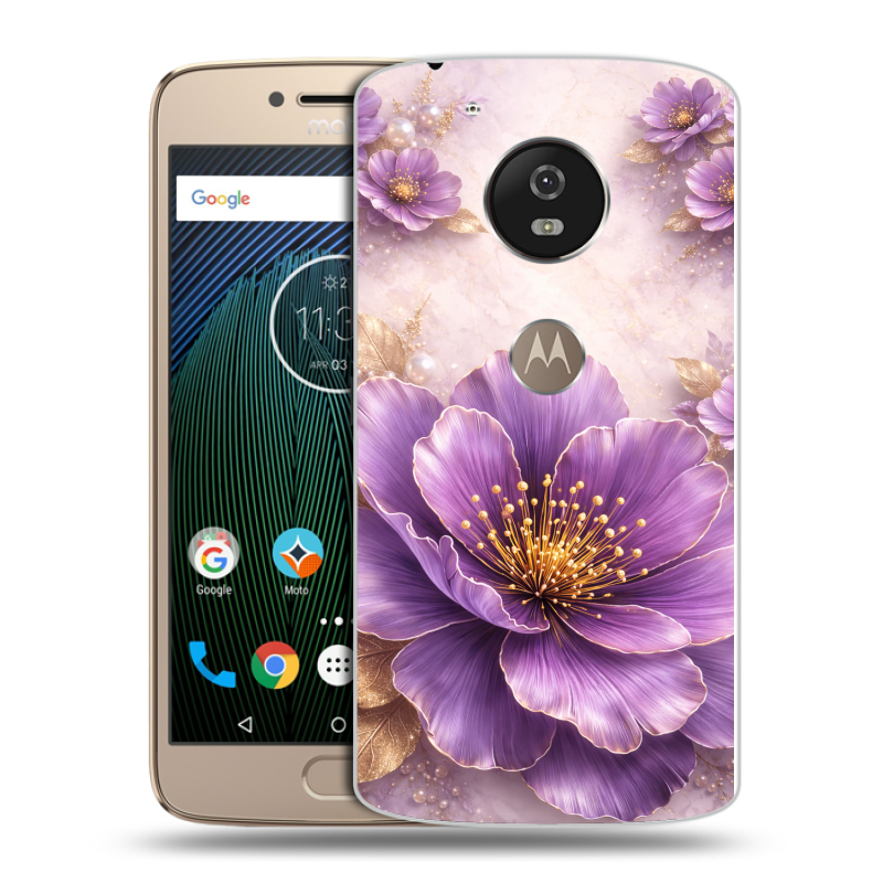 Силиконовый чехол на Motorola Moto G5s с принтом женский Силиконовый чехол на Motorola Moto G5s с принтом женский