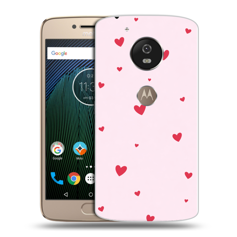 Силиконовый чехол на Motorola Moto G5s с принтом для девочек Силиконовый чехол на Motorola Moto G5s с принтом для девочек