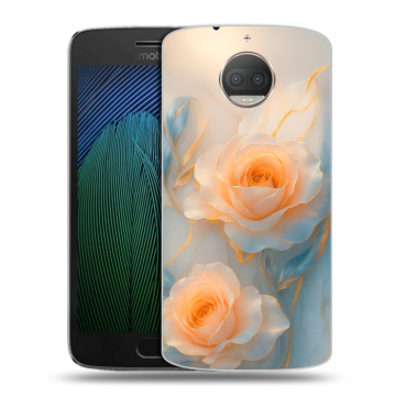 Пластиковый чехол на Motorola Moto G5s Plus с принтом Женский