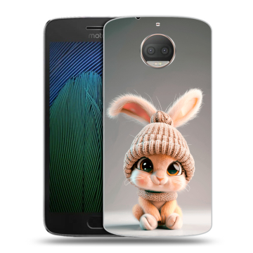 Пластиковый чехол на Motorola Moto G5s Plus с принтом Кролик Пластиковый чехол на Motorola Moto G5s Plus с принтом Кролик
