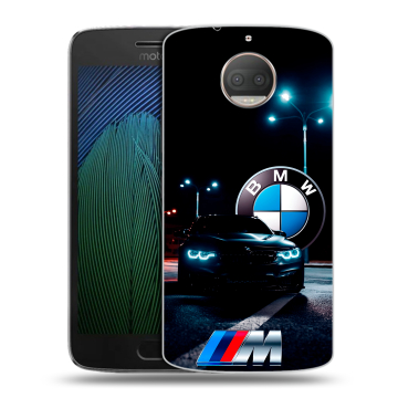 Пластиковый чехол на Motorola Moto G5s Plus с принтом БМВ BMW Пластиковый чехол на Motorola Moto G5s Plus с принтом БМВ BMW