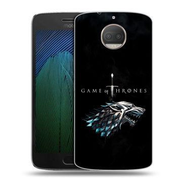 Пластиковый чехол на Motorola Moto G5s Plus с принтом Игра Престолов Game Thrones