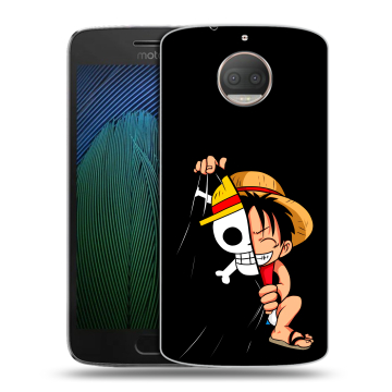 Пластиковый чехол на Motorola Moto G5s Plus с принтом One Piece Ван Пис