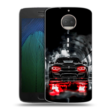 Пластиковый чехол на Motorola Moto G5s Plus с принтом BMW БМВ Пластиковый чехол на Motorola Moto G5s Plus с принтом BMW БМВ