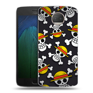 Пластиковый чехол на Motorola Moto G5s Plus с принтом One Piece Ван Пис