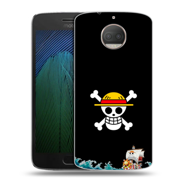 Пластиковый чехол на Motorola Moto G5s Plus с принтом One Piece Ван Пис