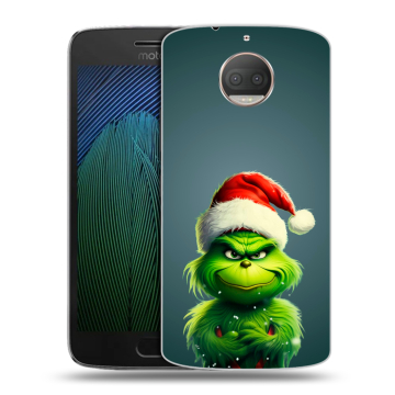 Пластиковый чехол на Motorola Moto G5s Plus с принтом Новый год