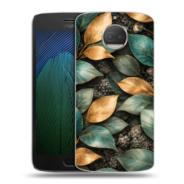 Пластиковый чехол на Motorola Moto G5s Plus с принтом женский