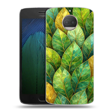 Пластиковый чехол на Motorola Moto G5s Plus с принтом женский