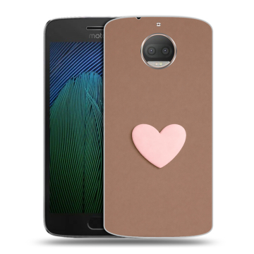 Пластиковый чехол на Motorola Moto G5s Plus с принтом женский