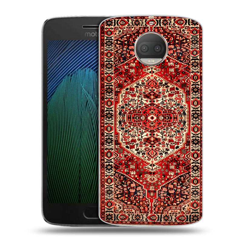Пластиковый чехол на Motorola Moto G5s Plus с принтом Ковер Пластиковый чехол на Motorola Moto G5s Plus с принтом Ковер