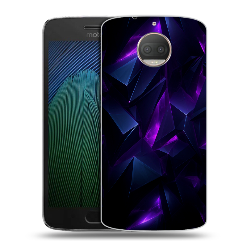 Пластиковый чехол на Motorola Moto G5s Plus с принтом Абстракиция Пластиковый чехол на Motorola Moto G5s Plus с принтом Абстракиция