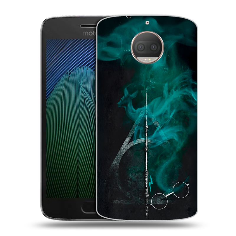 Пластиковый чехол на Motorola Moto G5s Plus с принтом Гарри Поттер Harry Potter Пластиковый чехол на Motorola Moto G5s Plus с принтом Гарри Поттер Harry Potter